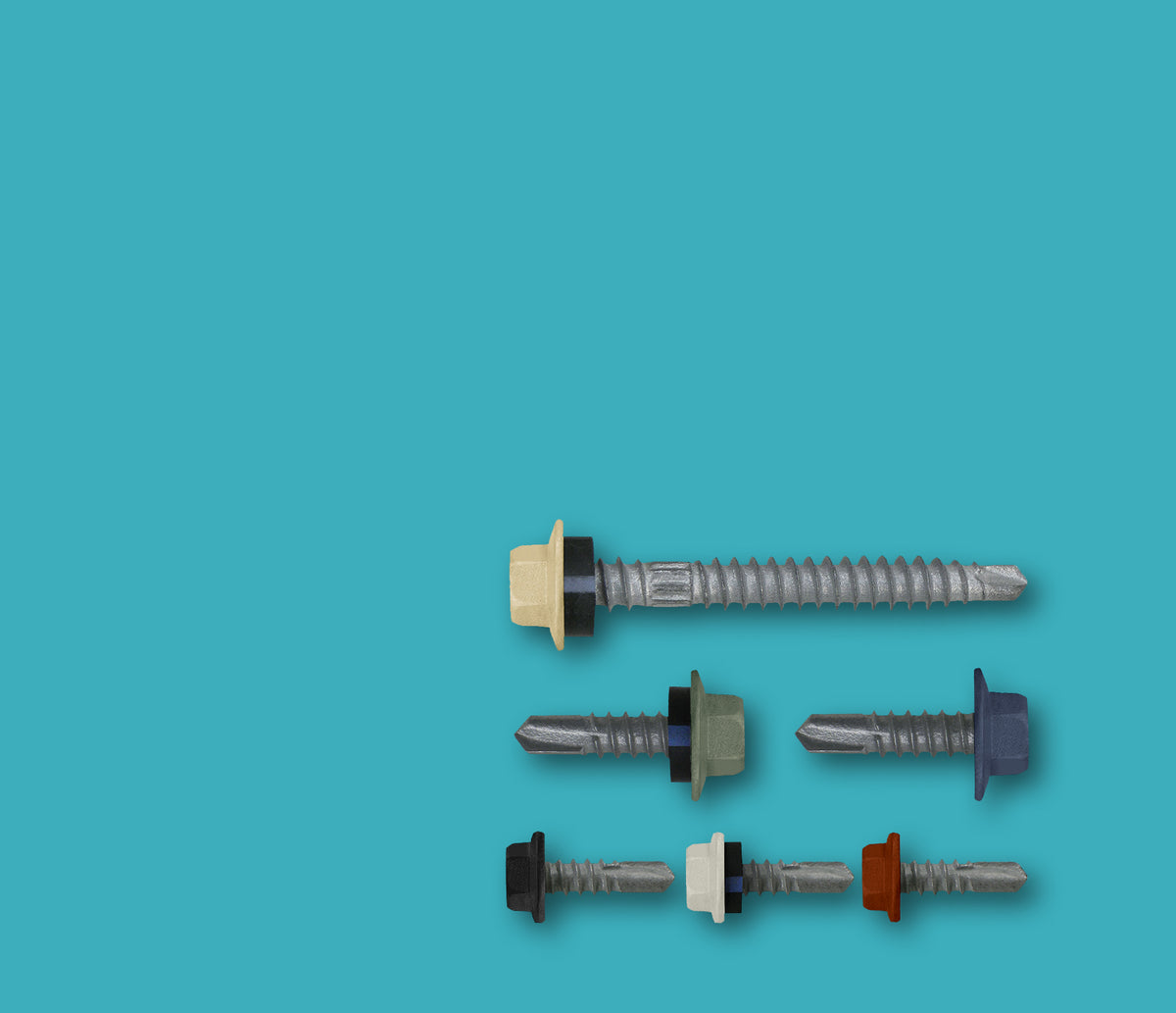 Common Colorbond® Painted Screws — NPX Fasteners