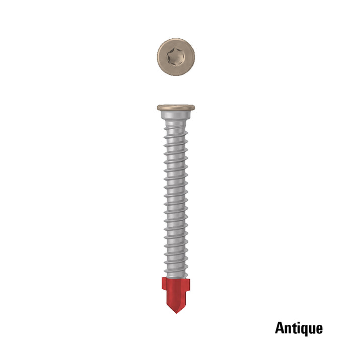 AnchorMark S2-Timber To Metal Decking Screw - 316 STAINLESS STEEL – ANTIQUE HEAD