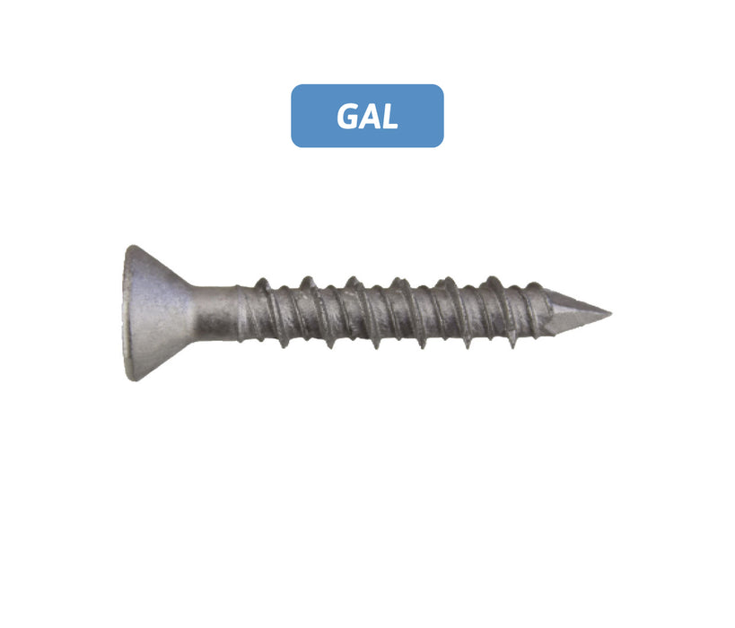Grabcon Countersunk Head - Carbon Steel - GAL