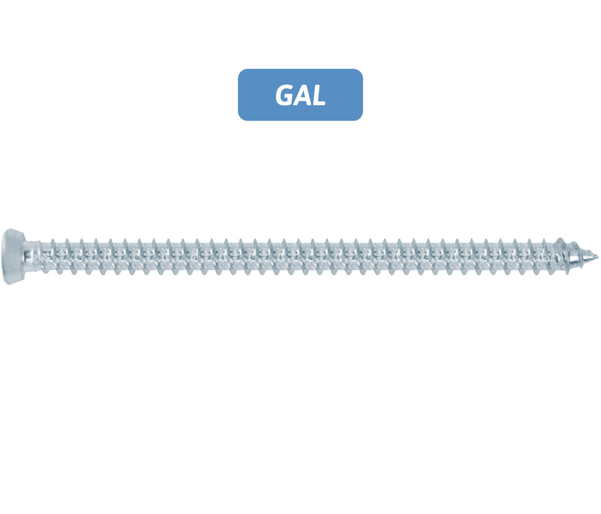 Concrete Door and Window Screws - GAL — NPX Fasteners