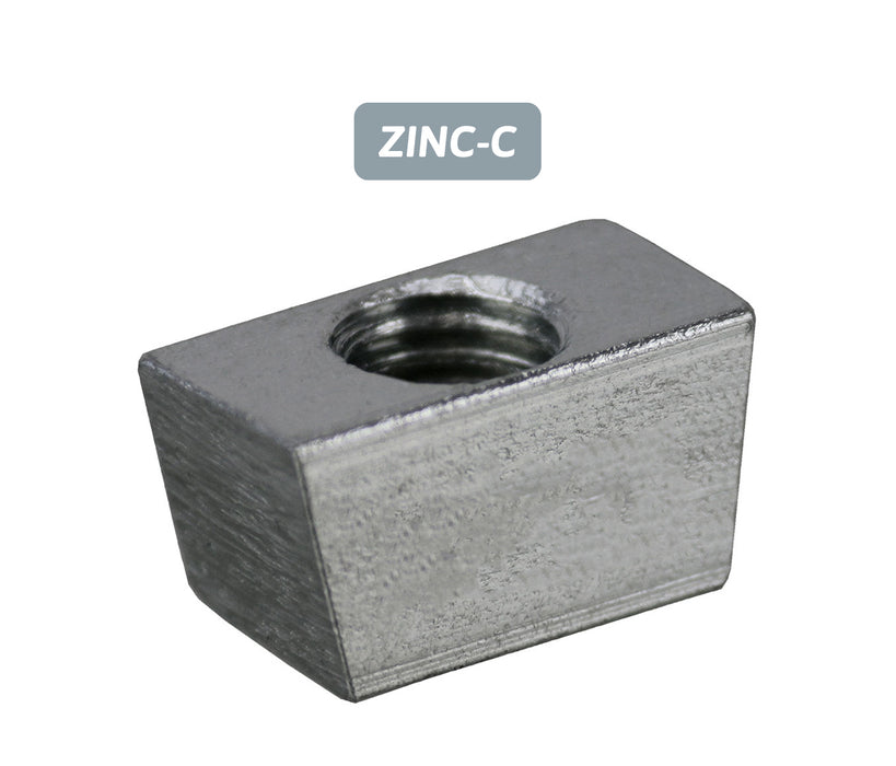 Wedge-Nut - ZINC CLEAR