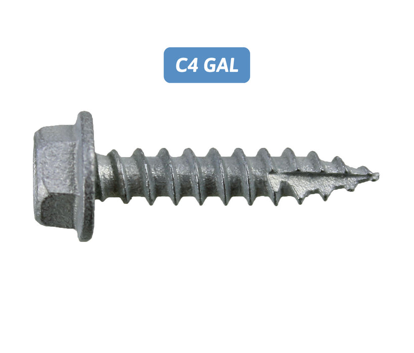 Type 17 Hex - Coarse Thread - C4 GAL