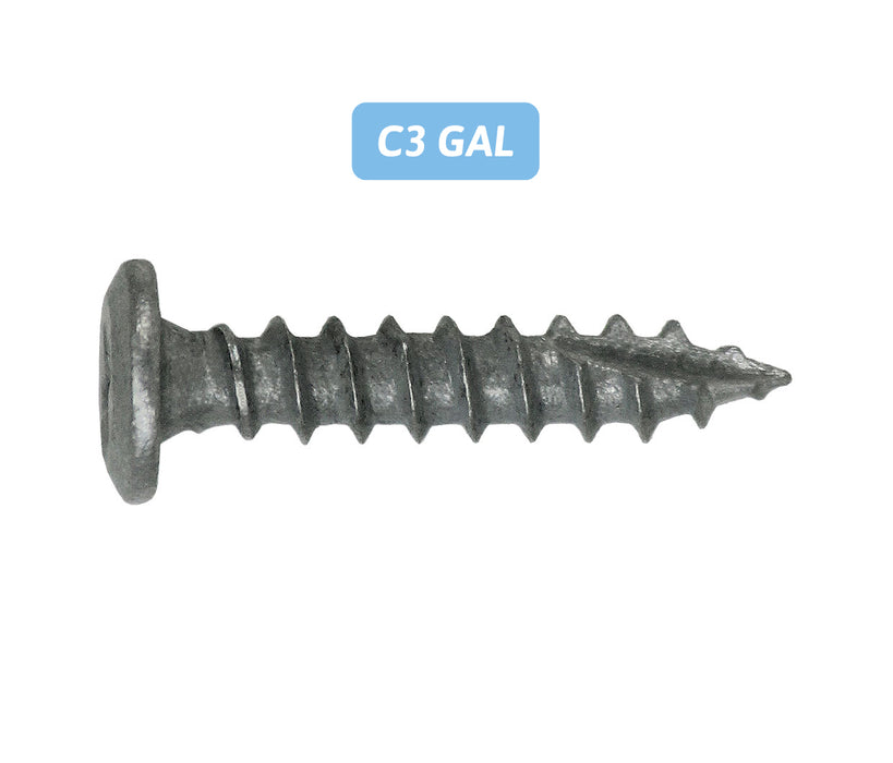 Type 17 Wafer Head - Coarse Thread - C3 GAL
