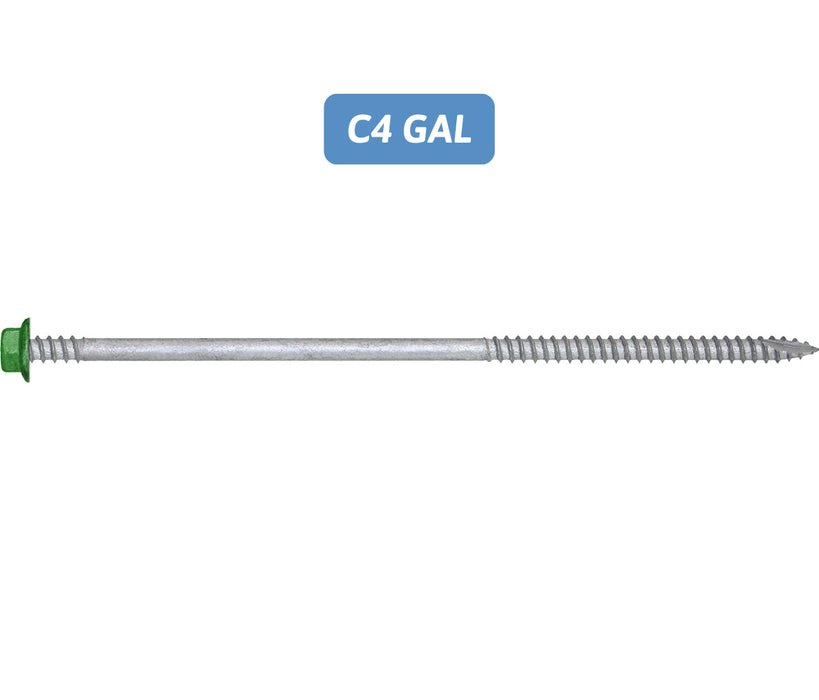 Type 17 Hex Top Grip - Coarse Thread - C4 GAL